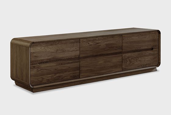 Тумба под ТВ "Монблан" 200 массив дуба 5