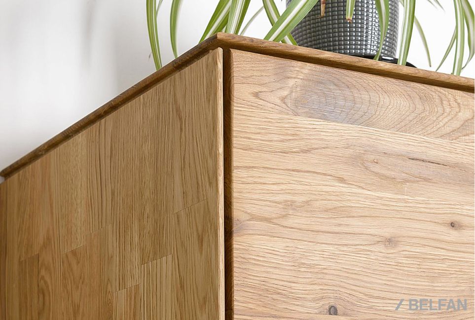 Шкаф навесной "Гринвуд" (правый) массив дуба 9