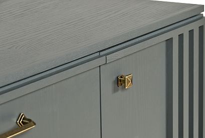 Комод "Чикаго" (3 ящика); *ВМФ-1769; платина