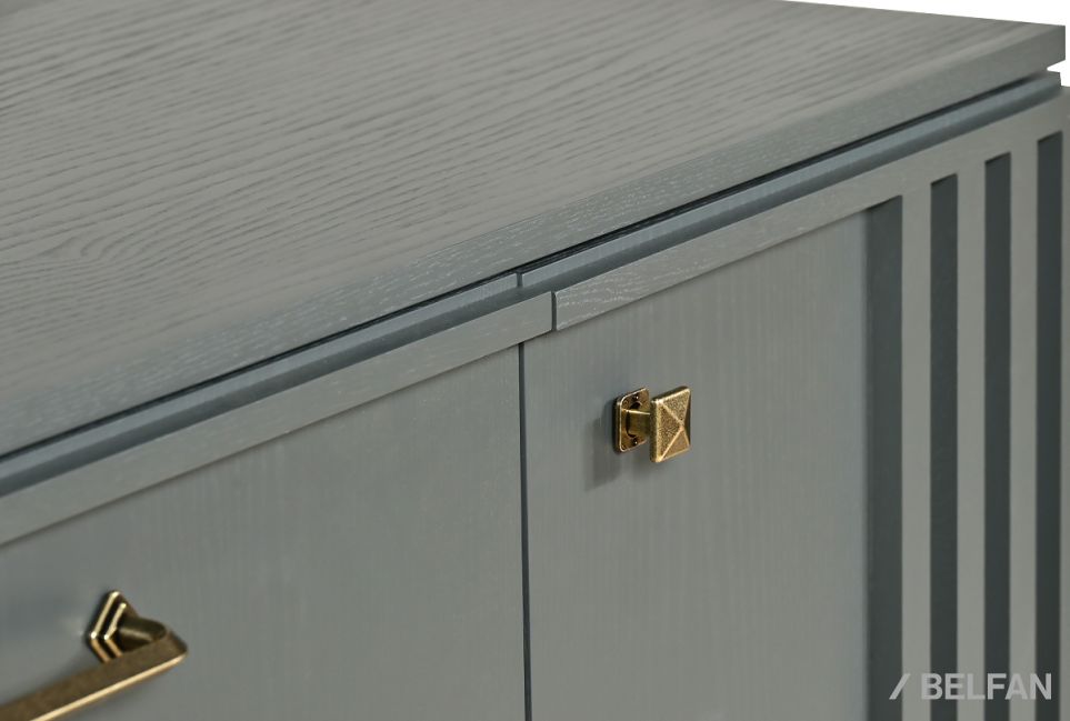 Комод "Чикаго" (3 ящика) массив и шпон дуба 3