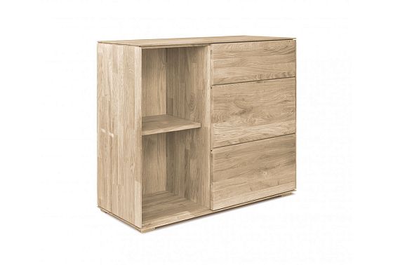 Тумба "Гринвуд" 2 (с нишей) массив дуба 17