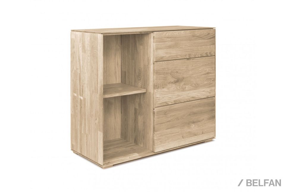 Тумба "Гринвуд" 2 (с нишей) массив дуба 1