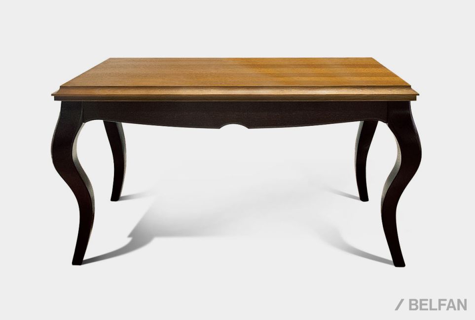 Стол журнальный "Соната" массив и шпон дуба 2