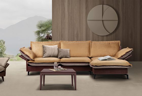 "Гранд" диван с оттоманкой  4