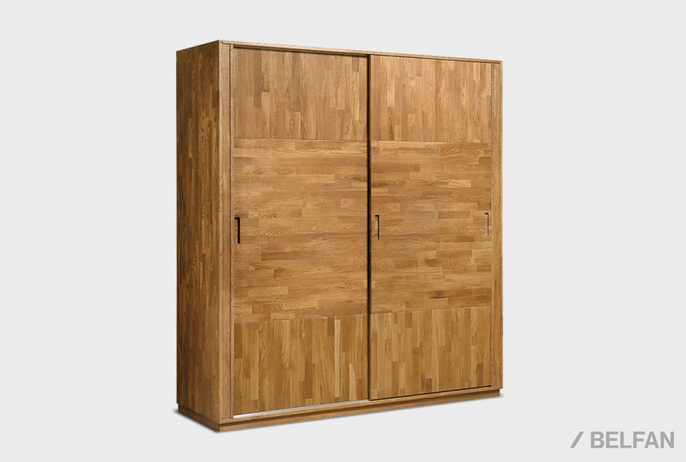 Шкаф-купе "Ирвинг" массив дуба 2