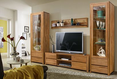 Тумба под ТВ "Норд"; бейц-масло