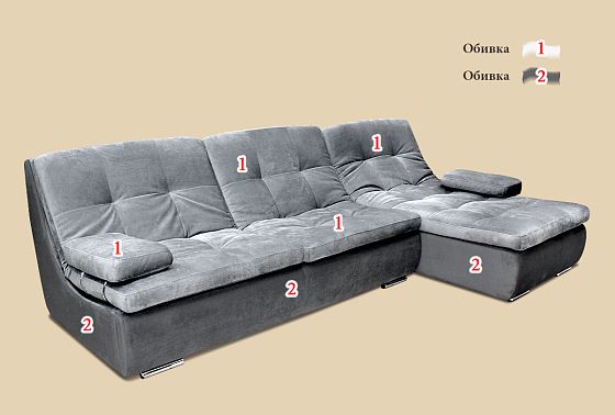 "Милфорд" диван 3-х местный  4