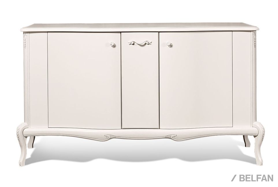 Тумба "Флерон" массив и шпон бука 2