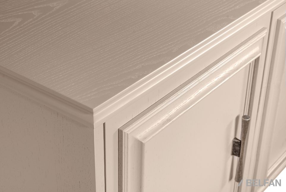 Тумба "Сакраменто" 3 массив и шпон дуба, МДФ 3