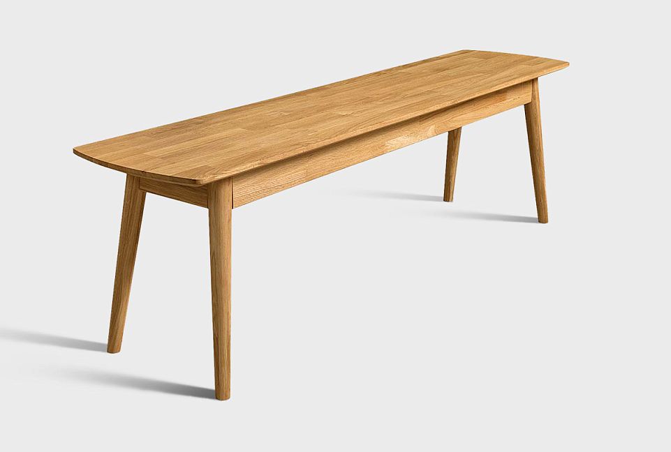 Скамья "Ирвинг"; дуб натуральный