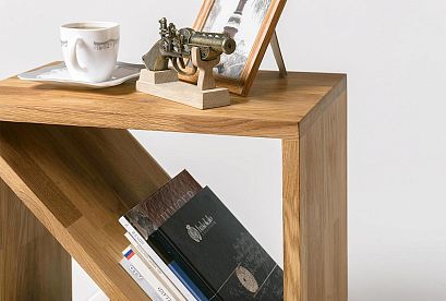 Стол прикроватный "Арт" Д; бейц-масло