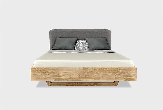 Кровать "Уоллстрит" (мягкое изголовье) массив дуба 3