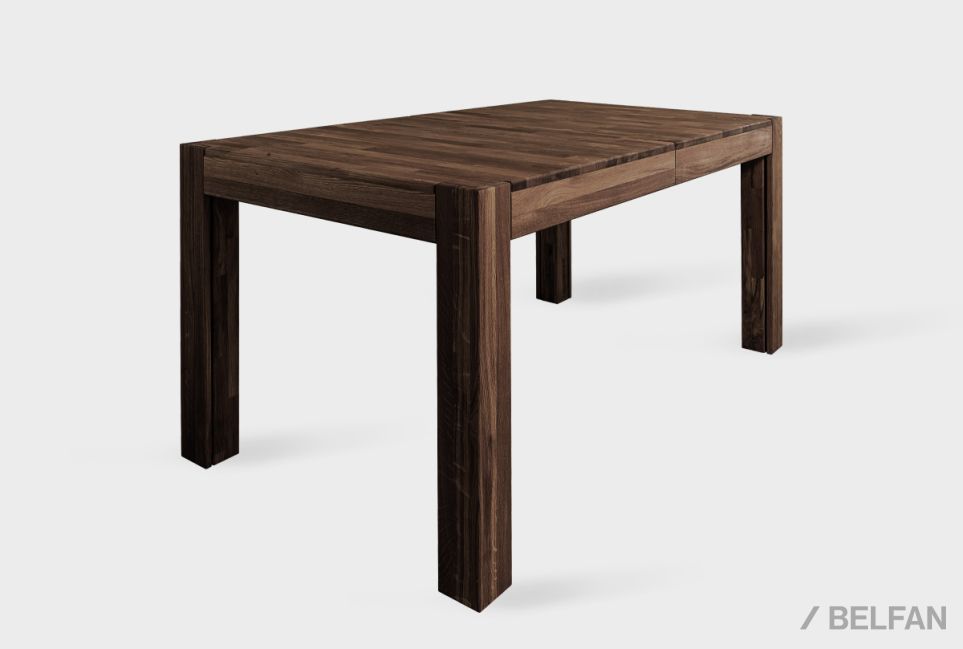 Стол обеденный "Макси" (раскладной) массив дуба 1