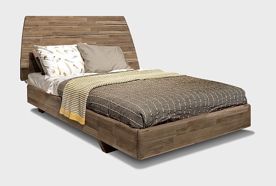 Кровать "Уоллстрит" массив дуба 4