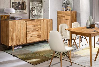 Стол обеденный "Ирвинг" 1 (раскладной); бейц-масло