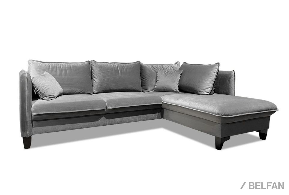 "Морган" диван угловой с оттоманкой 2