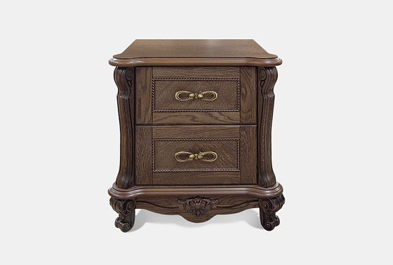 Тумба прикроватная "Алези" массив и шпон дуба 5