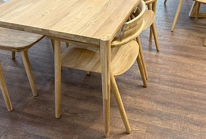 Стол обеденный "Мид"; дуб натуральный