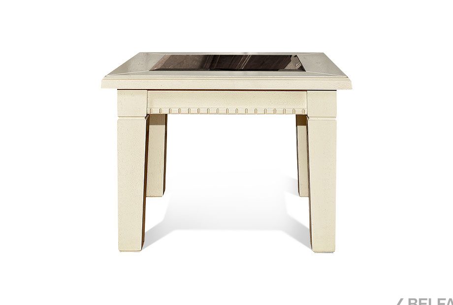 Стол журнальный "Верди Люкс 4" массив и шпон дуба 1