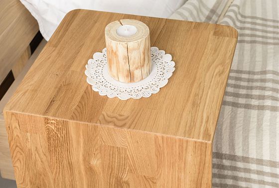 Стол приставной "Арт" 60 массив дуба 9