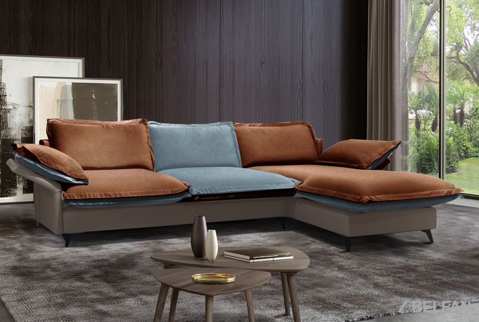 "Гранд" диван с оттоманкой 4