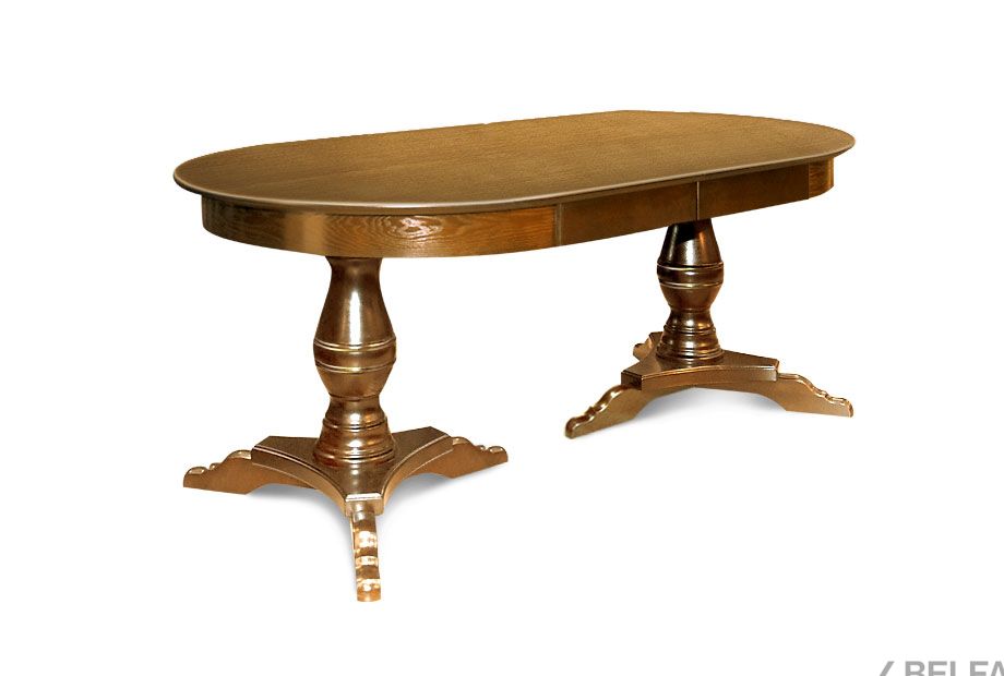 Стол обеденный "Полонез" 41 массив и шпон дуба 1