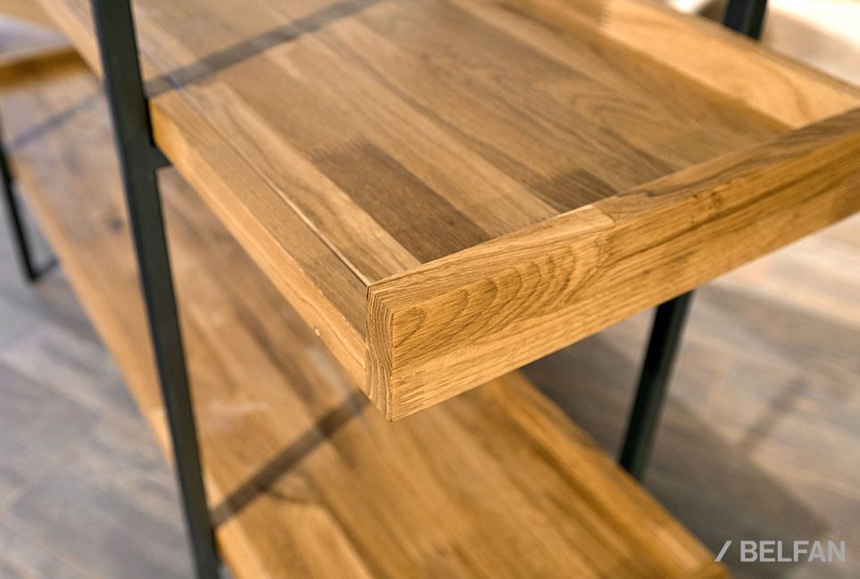 Стеллаж открытый "Cube Design" 3 массив дуба 3