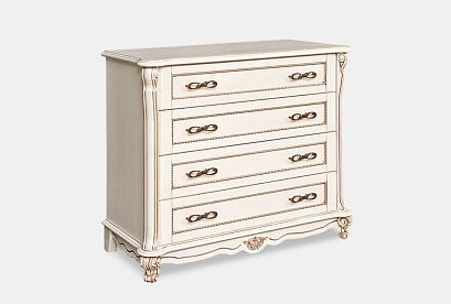 Комод "Алези"; *П 1.350.1.22; слоновая кость с золочением