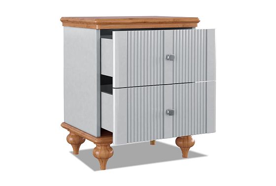 Тумба прикроватная "Рандеву" 02 массив сосны 5