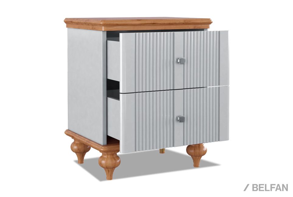 Тумба прикроватная "Рандеву" 02 массив сосны 3