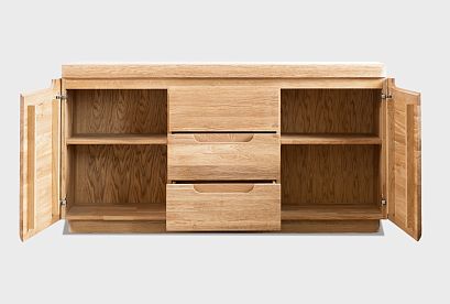 Тумба "Бремен" 3; дуб натуральный