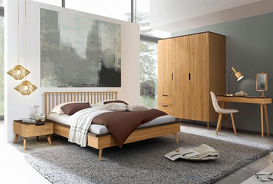 Стол туалетный "Элва" B-2 массив и шпон дуба 4