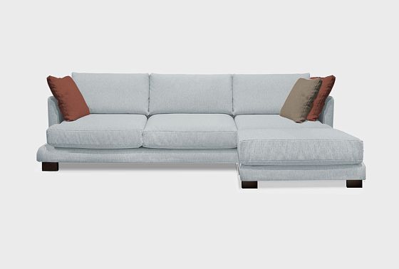 "Леформ" диван 3-х местный с пуфом  10