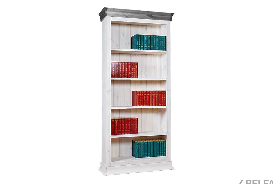 Стеллаж "Бостон-1000" массив сосны 1