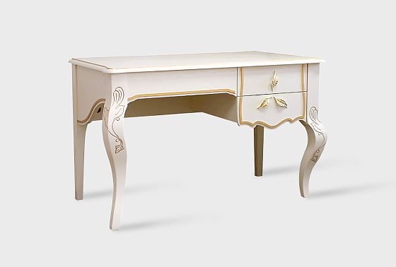 Стол письменный "Трио" массив и шпон дуба 10