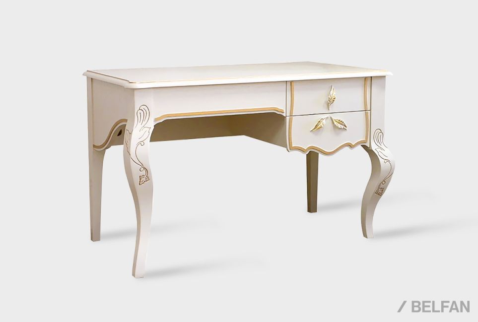 Стол письменный "Трио" массив и шпон дуба 2