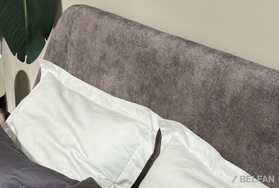 Кровать "Бергамо" (мягкое изголовье) массив дуба 4