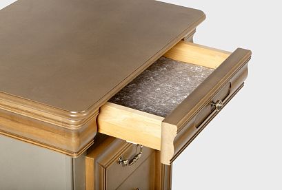 Комод "Оливия" высокий; *ММ-347-09; олива