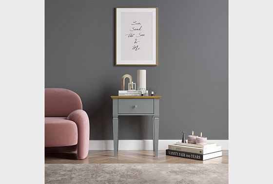 Тумба прикроватная "Ольса-С" 01 массив сосны 6