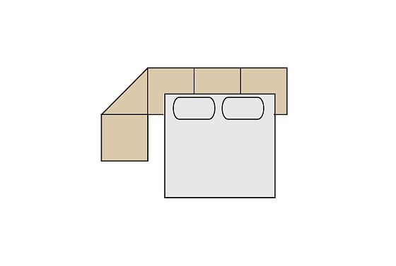 "Рафаэль" диван 4-х местный угловой  5