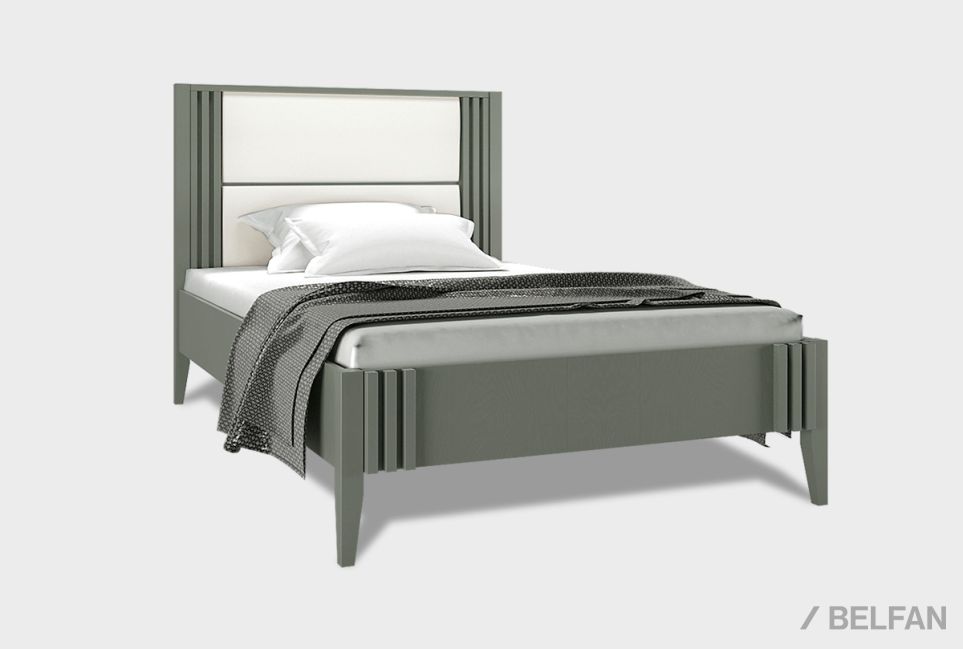 Кровать "Чикаго" массив и шпон дуба 1