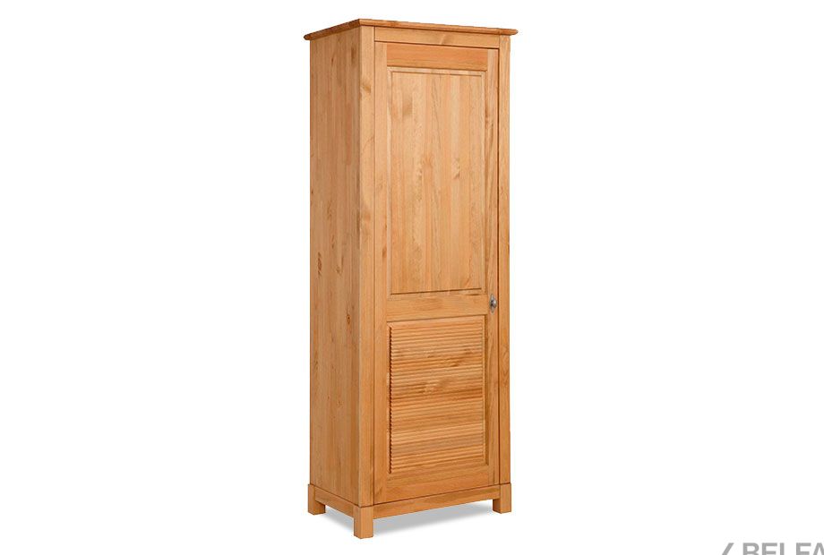 Шкаф для одежды 1-но дв. "Рауна" 100 массив сосны 1