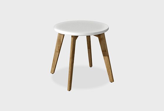 Стол журнальный "Уоллстрит" круглый 263 массив дуба, МДФ 2