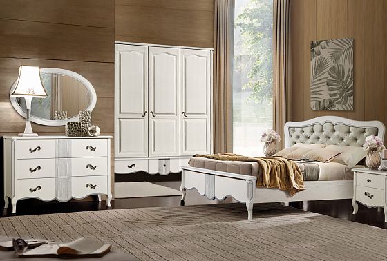 Тумба прикроватная "Катрин" массив и шпон дуба 5