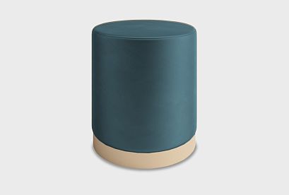 Пуф "Арт"; *А-016.228; золото; Tiffany 12 Azur