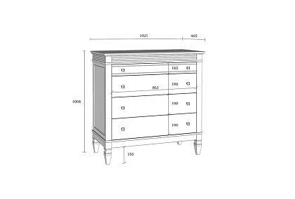 Комод "Ольса" 204