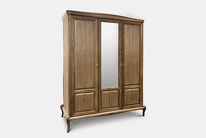 Шкаф для одежды "Флерон" 3-х дв. (с зеркалом)