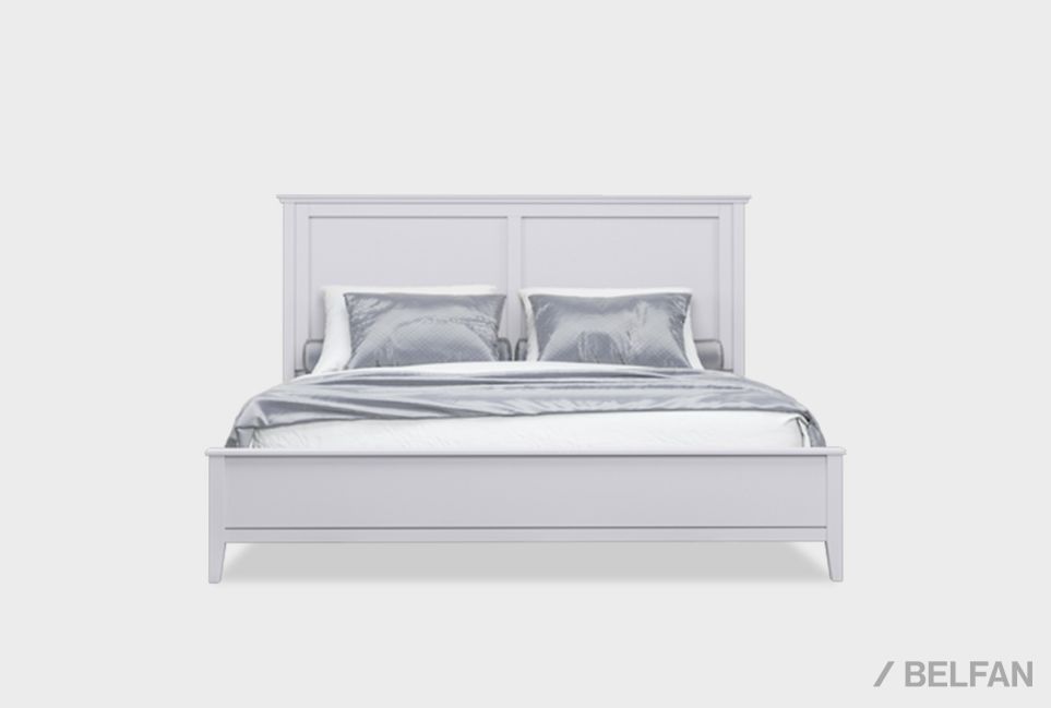 Кровать "Адель" массив ольхи, МДФ 2