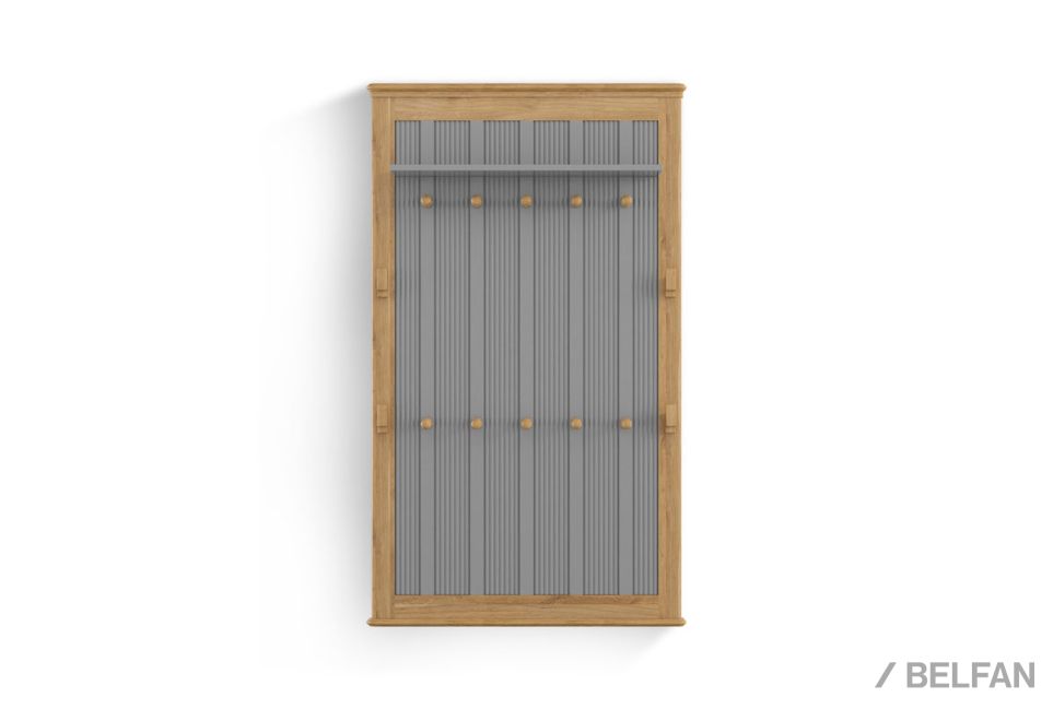 Вешалка настенная "Рандеву" 160 массив сосны 2