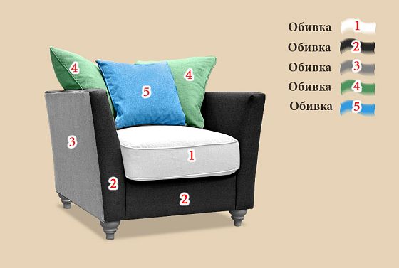 "Жаклин-7" кресло  3